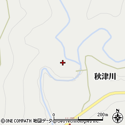 和歌山県田辺市秋津川1595周辺の地図