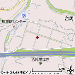 福岡県北九州市小倉南区合馬周辺の地図