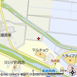 山田川周辺の地図