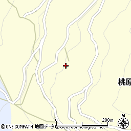 高知県長岡郡大豊町桃原524周辺の地図