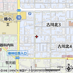 椿塾周辺の地図
