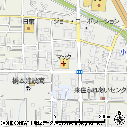 伊予銀行マック久米店 ＡＴＭ周辺の地図