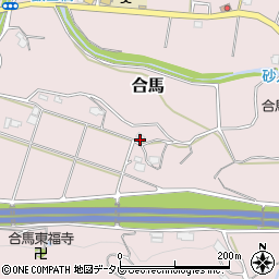 福岡県北九州市小倉南区合馬1543周辺の地図
