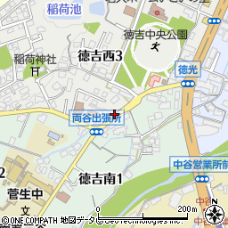 ミニストップ小倉徳吉西店周辺の地図