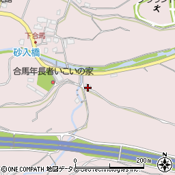 福岡県北九州市小倉南区合馬1710周辺の地図