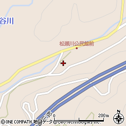 愛媛県東温市松瀬川74-21周辺の地図