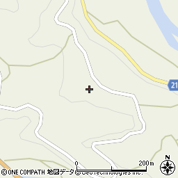 和歌山県田辺市中辺路町近露1949周辺の地図
