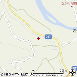 和歌山県田辺市中辺路町近露1999周辺の地図