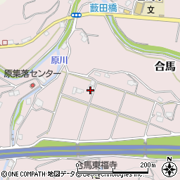 福岡県北九州市小倉南区合馬1464周辺の地図