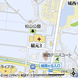 株式会社豊島屋　赤間店周辺の地図