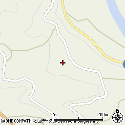 和歌山県田辺市中辺路町近露1942周辺の地図