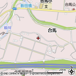 福岡県北九州市小倉南区合馬1523周辺の地図