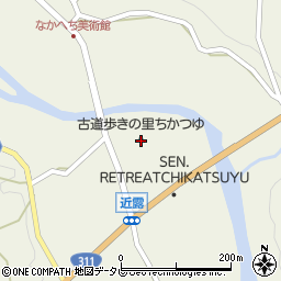 和歌山県田辺市中辺路町近露1832周辺の地図
