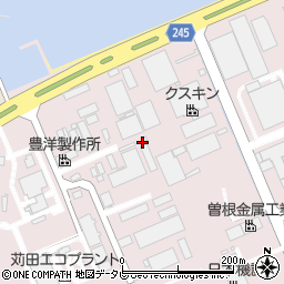 株式会社ヤマザキ九州営業所周辺の地図