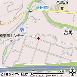 福岡県北九州市小倉南区合馬1527周辺の地図