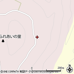 和歌山県田辺市本宮町皆地232周辺の地図