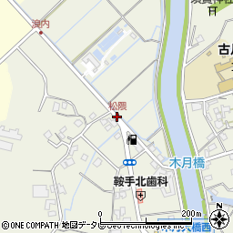 松隈周辺の地図