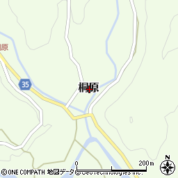 三重県南牟婁郡紀宝町桐原周辺の地図