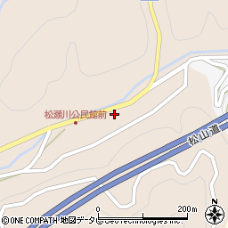 愛媛県東温市松瀬川1877周辺の地図