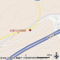 愛媛県東温市松瀬川1878周辺の地図