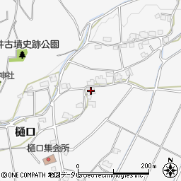 愛媛県東温市樋口286周辺の地図
