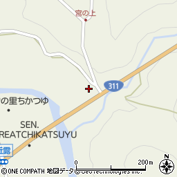 和歌山県田辺市中辺路町近露1320周辺の地図