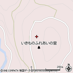 和歌山県田辺市本宮町皆地335周辺の地図