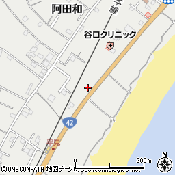 三重県南牟婁郡御浜町阿田和6006-2周辺の地図