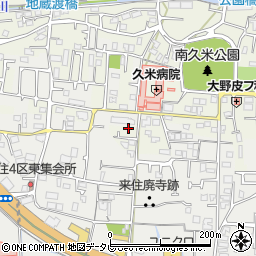 愛媛県松山市南久米町740-5周辺の地図