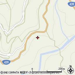 高知県長岡郡大豊町西峯1722周辺の地図