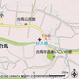 福岡県北九州市小倉南区合馬175周辺の地図