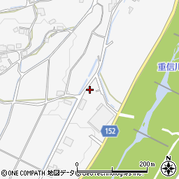 愛媛県東温市樋口114周辺の地図