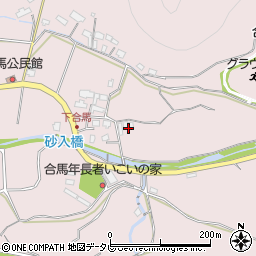 福岡県北九州市小倉南区合馬122周辺の地図