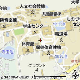 福岡県宗像市赤間文教町周辺の地図