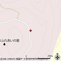 和歌山県田辺市本宮町皆地245周辺の地図