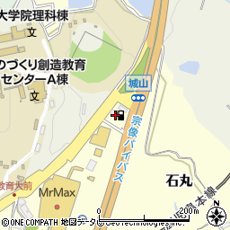 谷弥石油株式会社　ハートランド宗像店周辺の地図