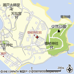 少弐公民館周辺の地図
