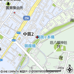 貫しらさぎ公園周辺の地図