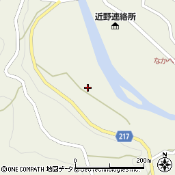 和歌山県田辺市中辺路町近露793周辺の地図