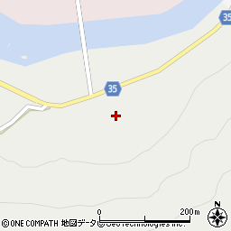 徳島県那賀町（那賀郡）雄（中原）周辺の地図