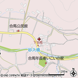 福岡県北九州市小倉南区合馬158周辺の地図