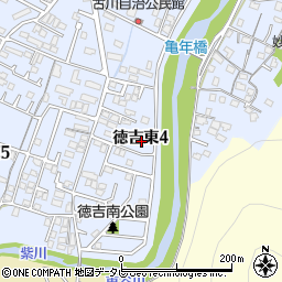 福岡県北九州市小倉南区徳吉東4丁目周辺の地図