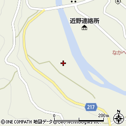 和歌山県田辺市中辺路町近露791周辺の地図