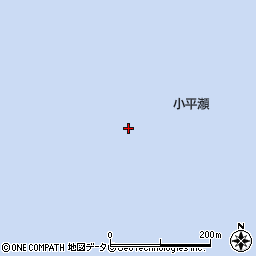 小平瀬周辺の地図