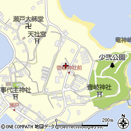 川添工務店周辺の地図
