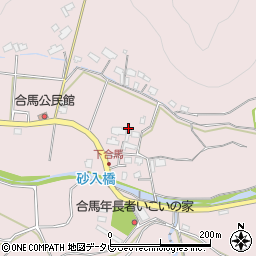 福岡県北九州市小倉南区合馬149周辺の地図