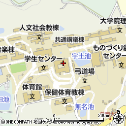 福岡教育大学周辺の地図