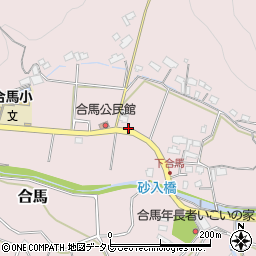 福岡県北九州市小倉南区合馬193周辺の地図