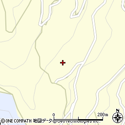 高知県長岡郡大豊町桃原745周辺の地図