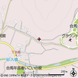 福岡県北九州市小倉南区合馬140周辺の地図